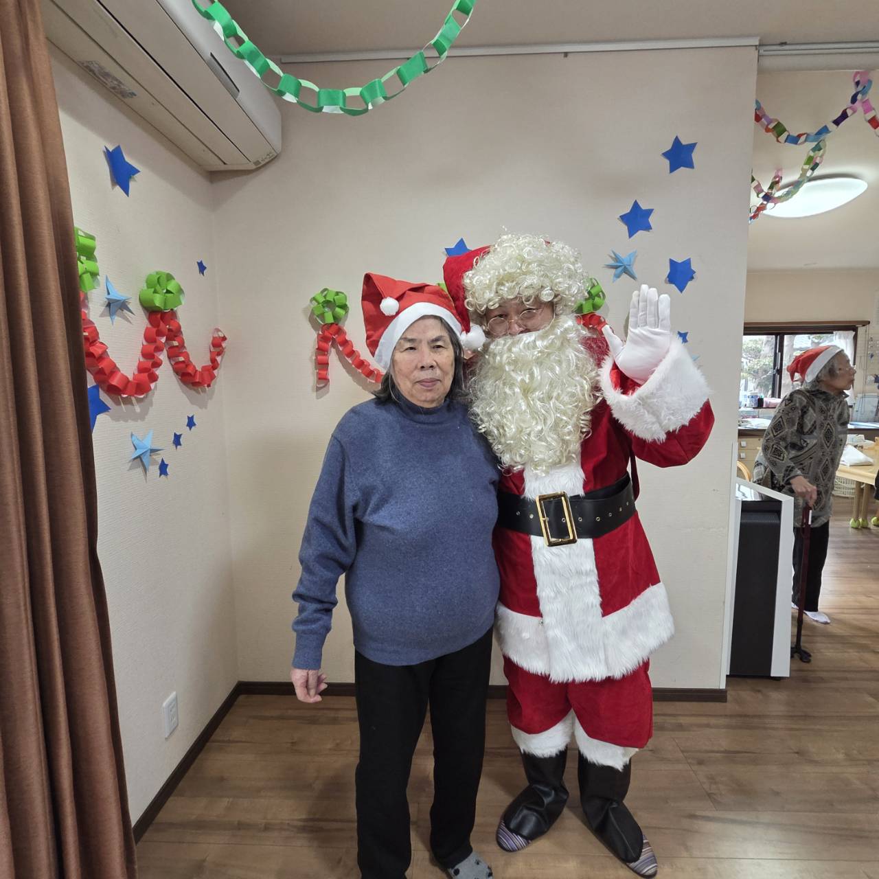 サンタと記念撮影3