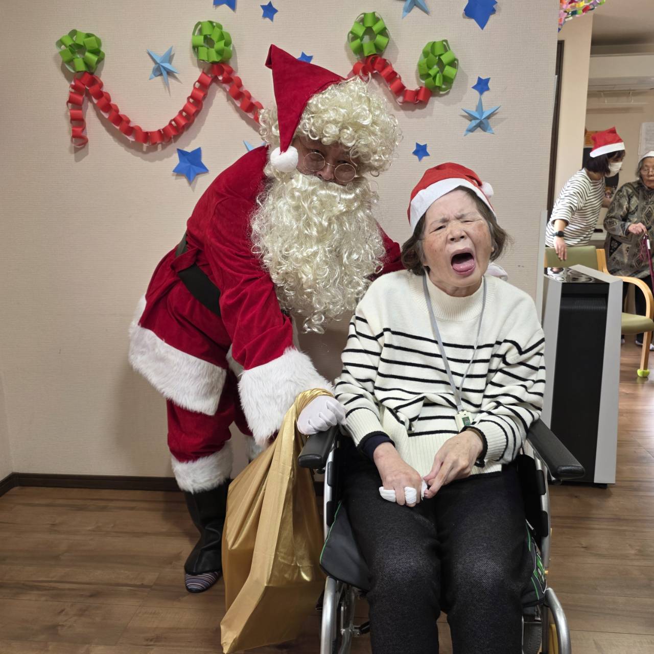 サンタと記念撮影5