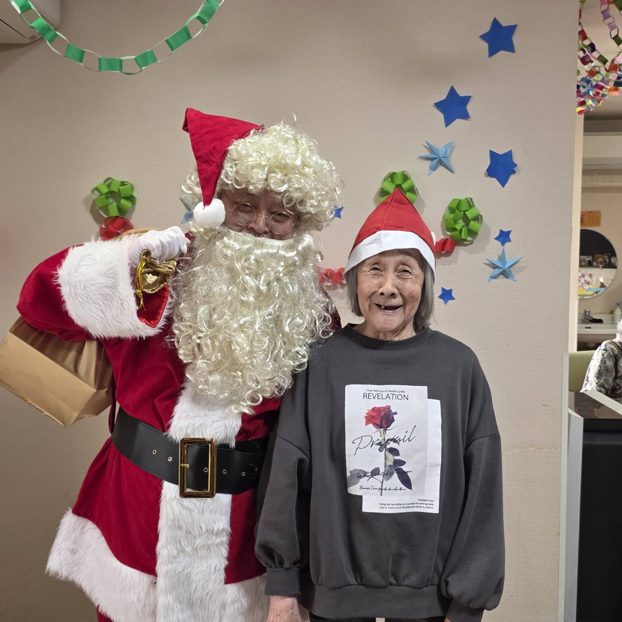 サンタと記念撮影7