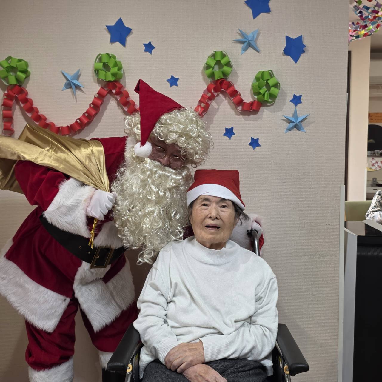 サンタと記念撮影8