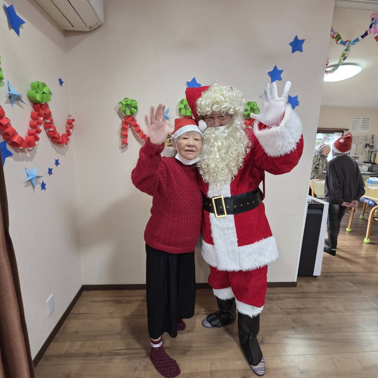 サンタと記念撮影9