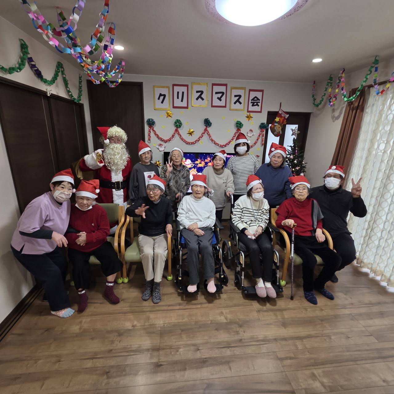 クリスマス会集合写真