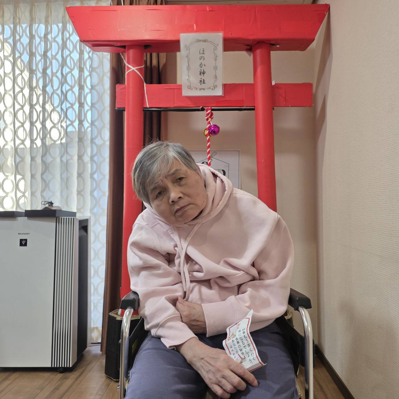 笑顔の利用者様E