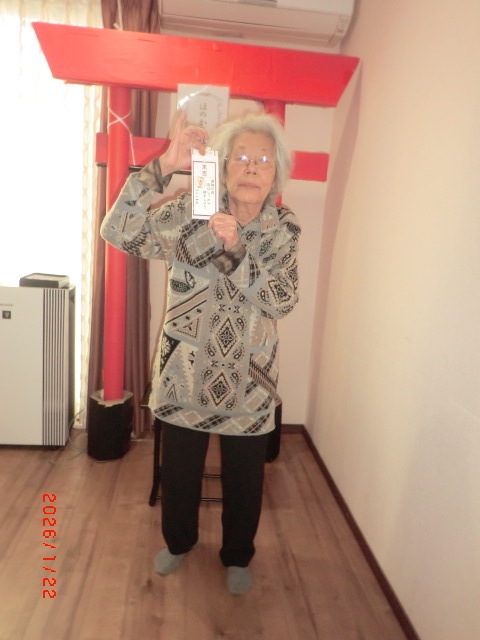 笑顔の利用者様M