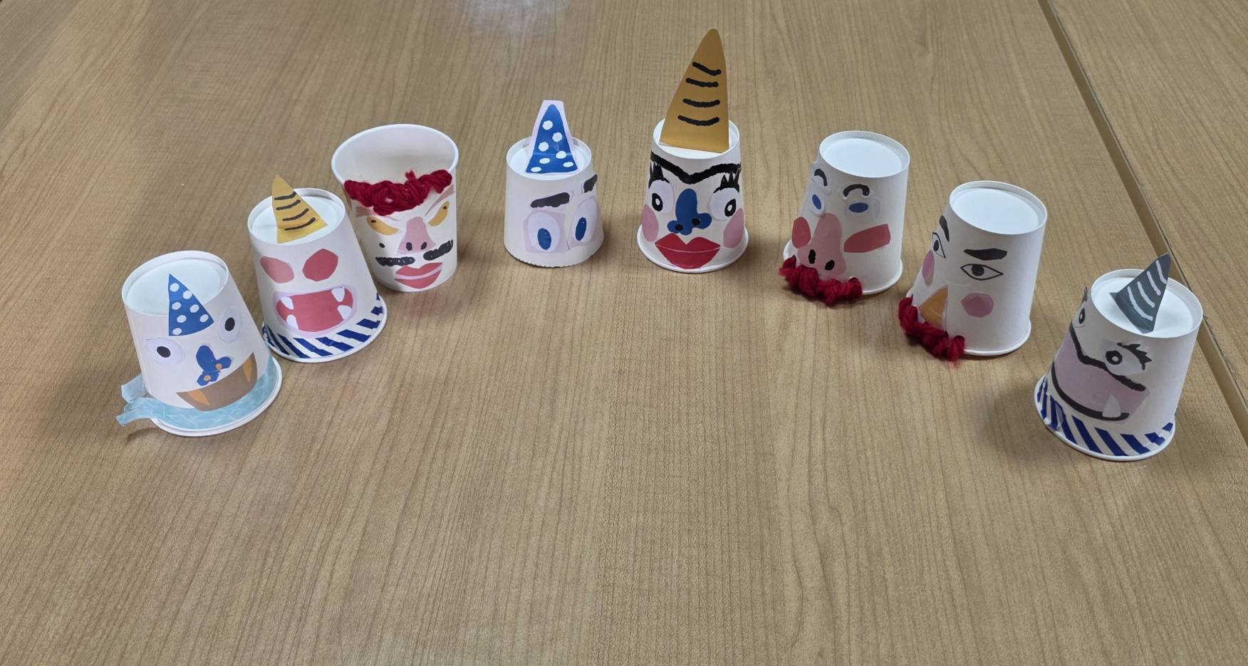 完成した鬼のアーチ